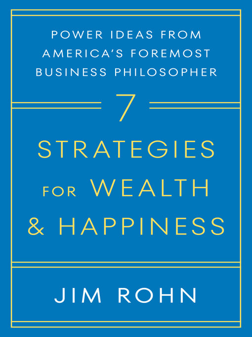 Cover image for 7 Strategies for Wealth & Happiness